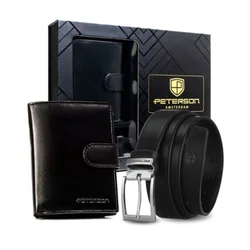 Viter set peterson kaiš + novčanik ( PTN125_1 )
