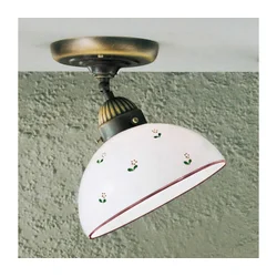 Kolarz 731.10.69 - Plafonski luster NONNA 1xE27/75W/230V prečnik 20 cm crvena