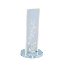 Opviq Stona lampa 5436 A, 32 cm, Srebrne boje