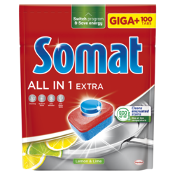 SOMAT All in One Extra, Tablete za pranje posuđa, 100 komada