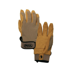 PETZL rokavice za spust in delo z vrvmi CORDEX K52 LT, svetlo rjava barva velikost L