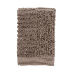 Sivorjava frotirna bombažna brisača 30x30 cm Classic – Zone
