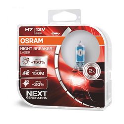 OSRAM žarnica H7 Night Breaker Laser (Next generation), par