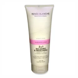 Renee Blanche Professional SIDIVOLUME 2 in 1 Balsamo & Maschera For Fine Hair 250ml - 2 u 1 regenerator i maska volumen