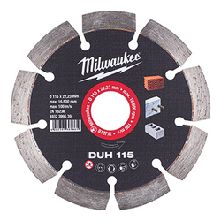 Milwaukee dijamantski rezni disk DUH 115 4932399539