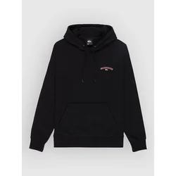 Quiksilver Screeny Front & Back moški pulover s kapuco black