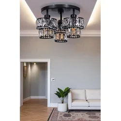 Opviq Luster 2598761, Crni