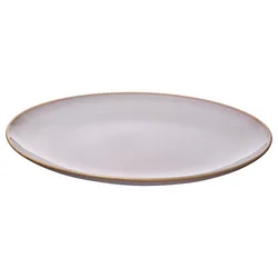 FÄRGKLAR Tanjir, svetloroze, 26 cm