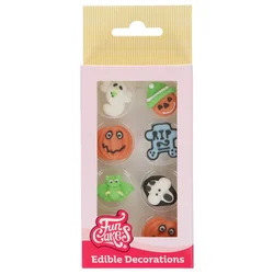 Funcakes Sladkorni okraski - Strašljive buče 8 kos