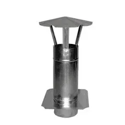 Prezračevalni dimnik s pocinkano ploščo 150 mm