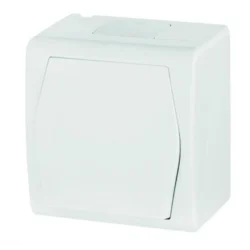 shumee Hermes2 1-polno stikalo belo IP44 LNT-1 1001-00