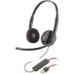 Poly Blackwire 3220 USB-A Stereo Headset, 80S02AA