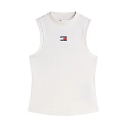 Tommy Jeans Top  mornarska / rdeča / bela