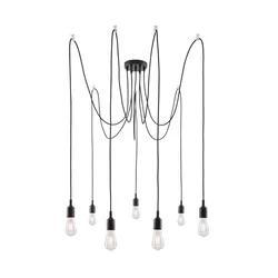 Paulmann 50390 - Luster na sajli NEORDIC 7xE27/20W/230V pauk