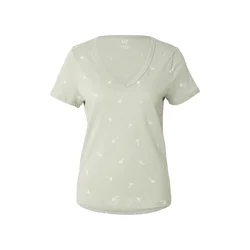 GAP Majica pastelno zelena / bela