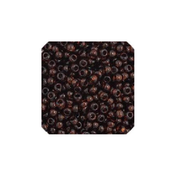 Kašaste perle ( seed beads) 4 mm providna braon
