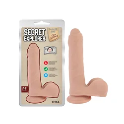 Realističan dildo u boji kože Tajni Istraživač
