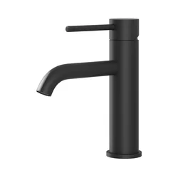 BATH DELUXE 28-018-01-02-02 - Pipa za umivalnik SOVANG 18,3 cm mat črna