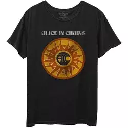 Alice In Chains Circle Sun Vintage Black 2XL Majica