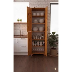 Hanah Home Multifunkcionalna komoda, Braon