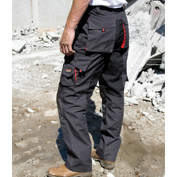 Delovne hlače Work Guard Technical Result sive/črne/rdeče
