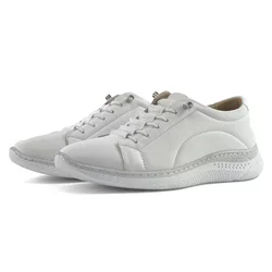 Mona Shoes Ženske patike, Kožne, Bele