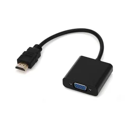 Adapter HDMI na VGA, Crni