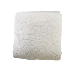 Dekordom frotir prekrivač stone 145x200 - ivory - 26 ( 025700 )