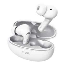 Bežične slušalice Trust Yavi, Bluetooth, ENC, bele