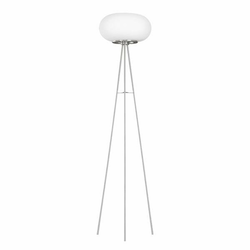 Eglo Optica podna lampa/2 nikl-mat/opal-mat