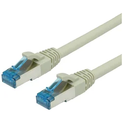 Secomp Value SFTP PatchCord Cat6A grey 0.5m