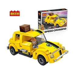 Cogo trkački auto žuti ( 93713 )