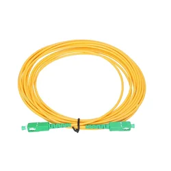 Extralink Patchcord SC/APC-SC/APC SM G652D Simplex 3.0mm 0.5m