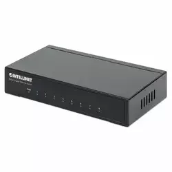Intellnet LAN switch I530347, 10/100/1000 8-portni, Crni