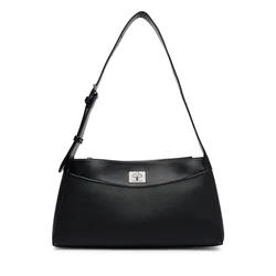 Calvin Klein Ročna torba Mix Media Shoulder Bag LV04F3886G Črna
