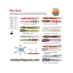 Jig Vaba Sea Falcon Slow Squid 120g