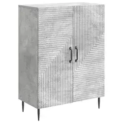 Kreveta Betonska siva 66 x 34,5 x 89,5 cm Konstruirano drvo