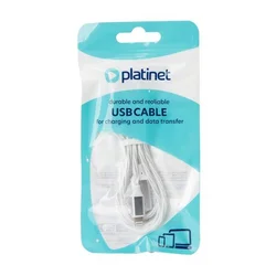 Kabl Omega PSCCL1L USB 27W / 3A 1m beli