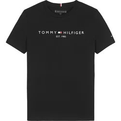 TOMMY HILFIGER Majica črna/bela