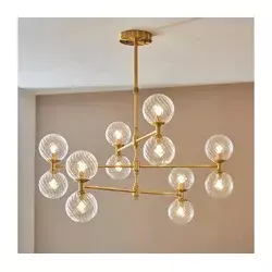 Endon 114041 - Luster na stalku 12xG9/3,2W/230V zlatni
