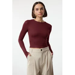 Trendyol Majica bordo