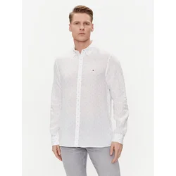 Tommy Hilfiger Srajca MW0MW34615 Bela Slim Fit