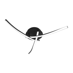 Brilagi - LED stropna svetiljka STRIPES LED/24W/230V crna