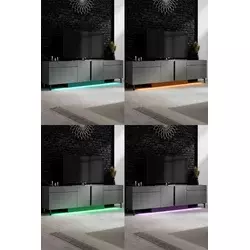 HANAH HOME TV Police Paris Anthracite