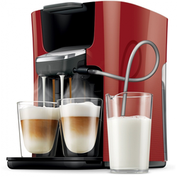 PHILIPS SENSEO kavni avtomat Latte Duo HD7855/80, rdeč