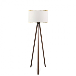 OPVIQ AYD 2984 Podna lampa, Drvena, E27, Bela