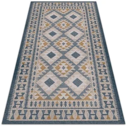 Decormat Zunanja preproga Retro dizajn 140x210 cm