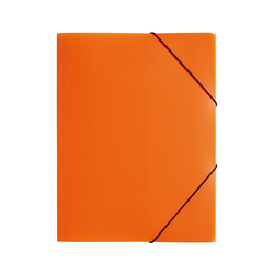 Pagna mapa z zavihki in elastiko A4, oranžna
