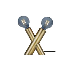 Markslöjd 108053 - Stona lampa SIMUL 1xE27/40W + 1xE14/40W/230V zlatna