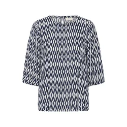 Kaffe Bluza KAEbellen Amber mornarska/bela